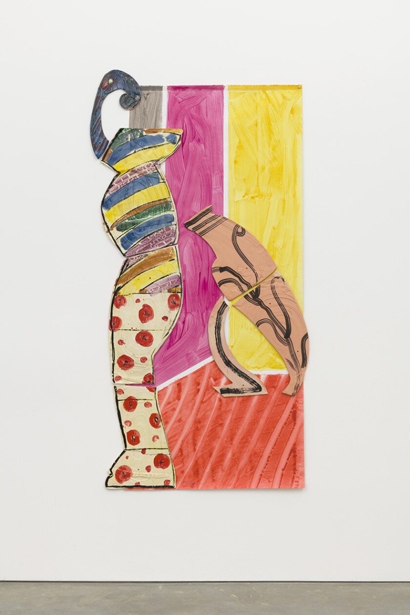 Betty Woodman “Lady and Leaning Vase”