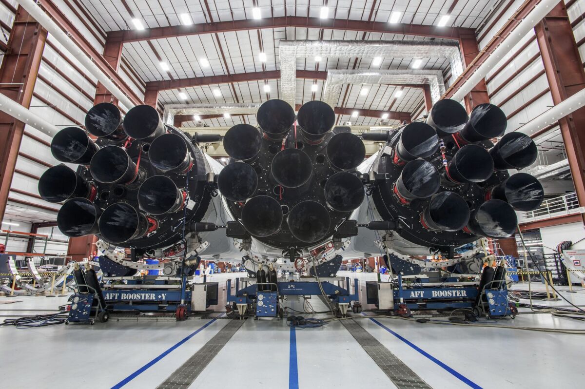 Falcon Heavy rocket