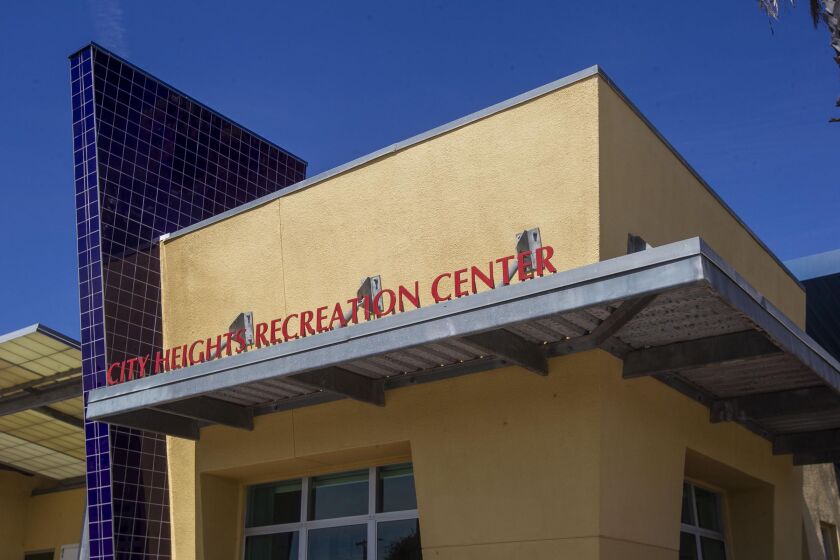 The City Heights Recreation center swimming pool has been closed for two years. It will finally get a $250,000 bandaid to get it through the summer then is scheduled to be replaced at a cost of $4 million. It was photographed on Thursday March 5, 2020.