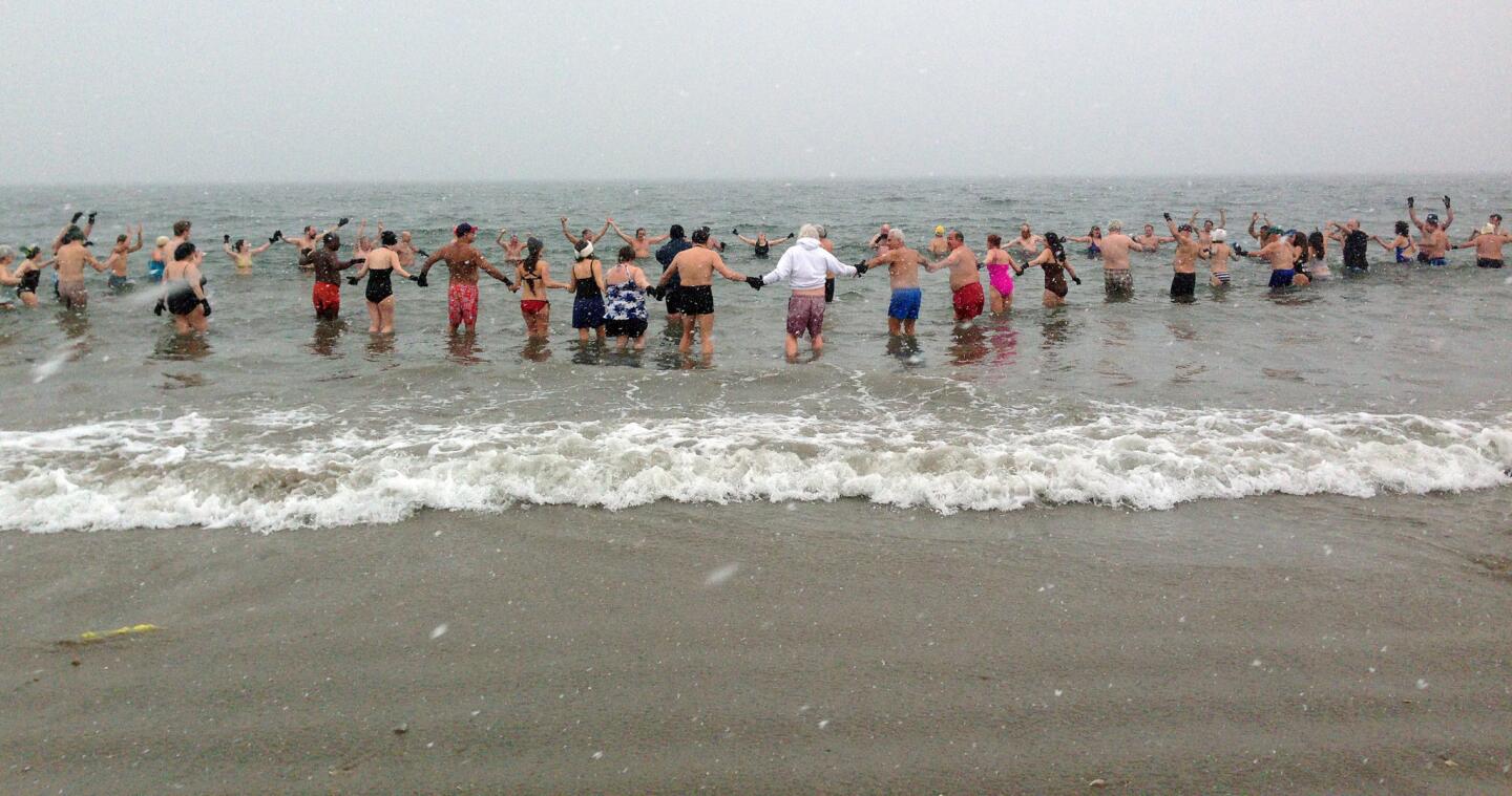 Sunday swims with the Polar Bear Club