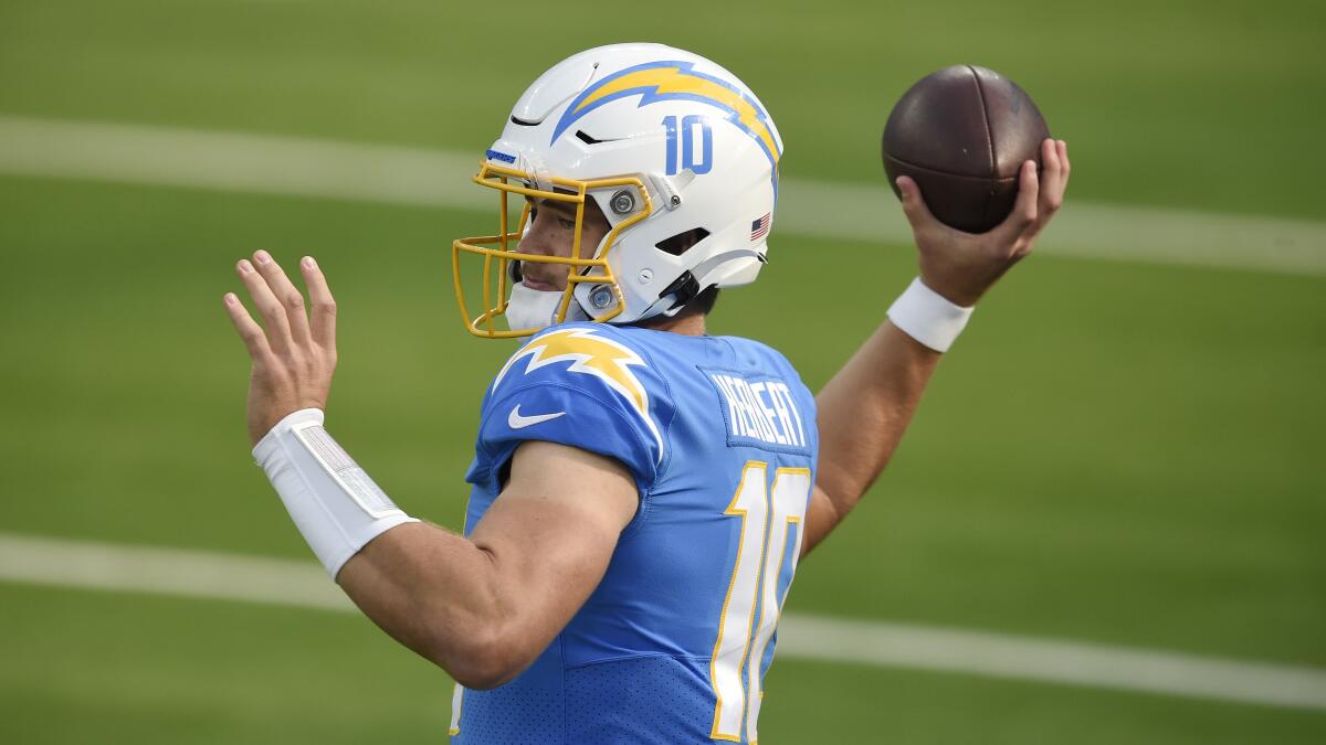 Chargers QB Justin Herbert the same only different going into Year 4 –  Orange County Register