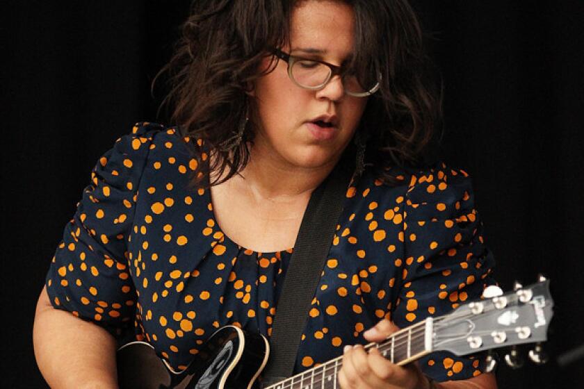 Alabama Shakes singer Brittany Howard performing in Australia last month. The Grammy-nominated band's name is identical to the longstanding nickname of its home state's flaship theater company, the Alabama Shakespeare Festival.