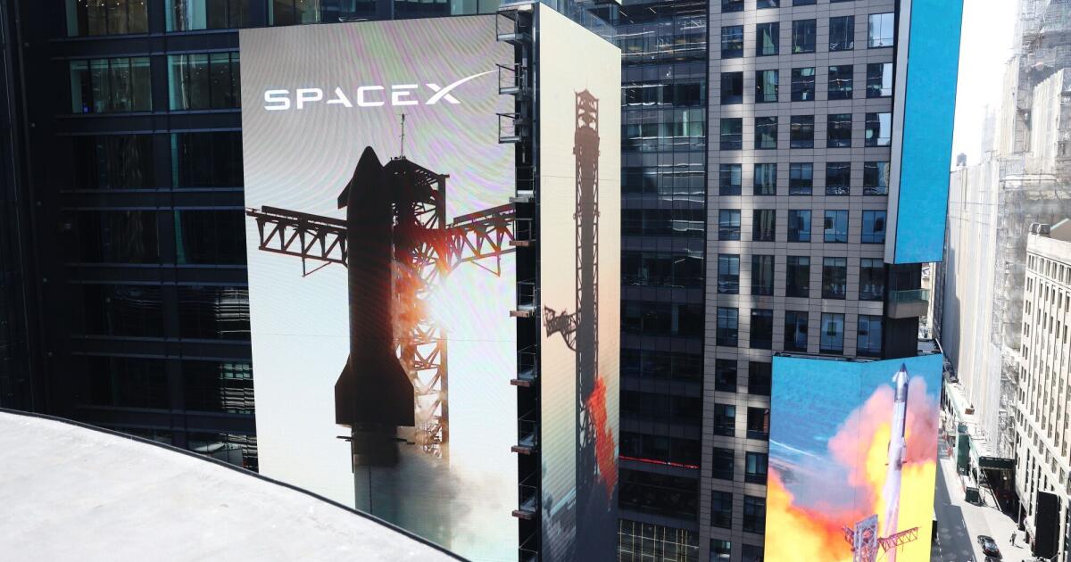 SpaceX surges 20% in second day to add 2 billion in value