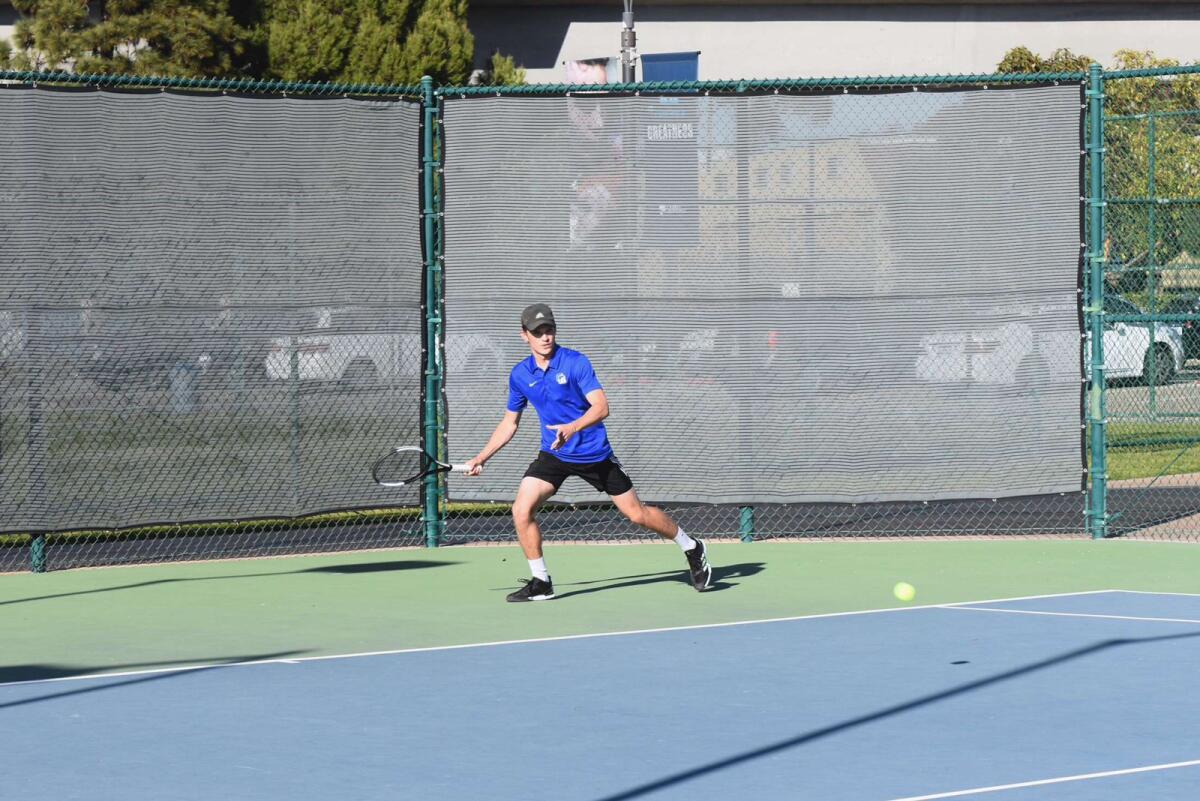 La Jolla Country Day School tennis player Camden French