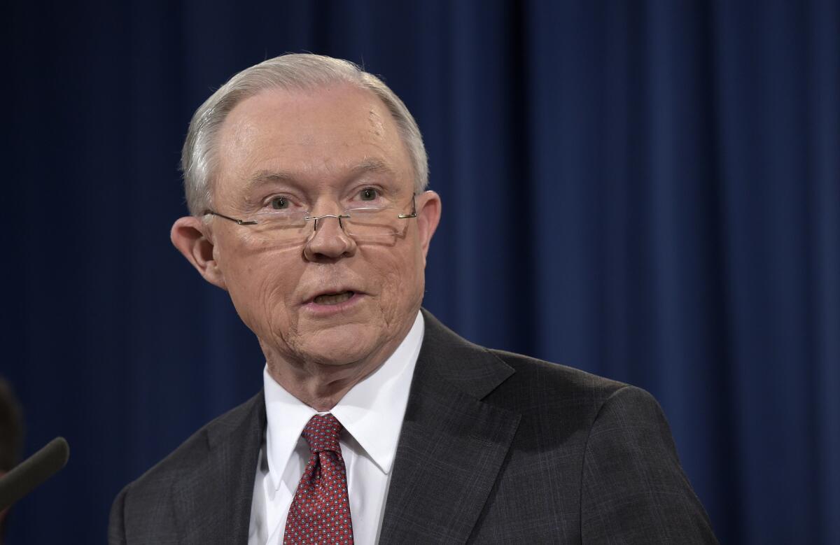 Jeff Sessions, who served as President Trump's attorney general, is now trying to reclaim his U.S. Senate seat.