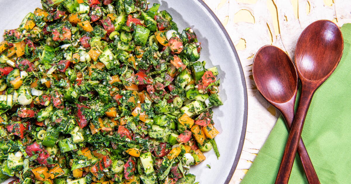It’s too hot to cook. L.A.’s answer is chopped salad It’s too hot to cook. L.A.’s answer is chopped salad