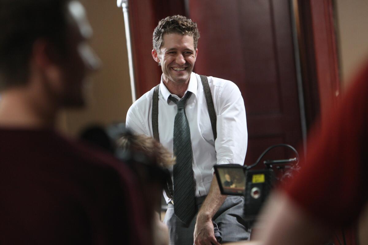 Matthew Morrison, pictured in 2011, is headed back to Broadway in the musical "Finding Neverland."