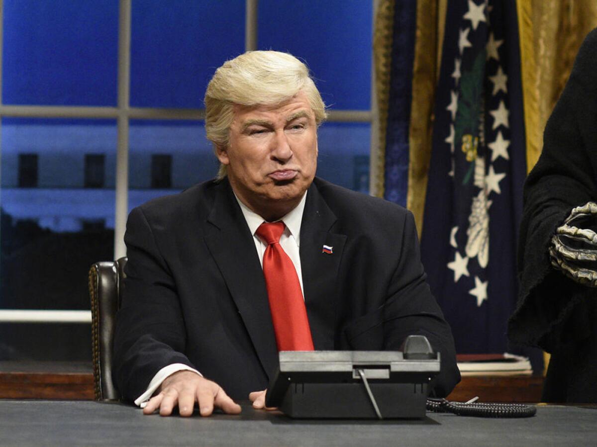 Alec Baldwin as Donald Trump on "Saturday Night Live."
