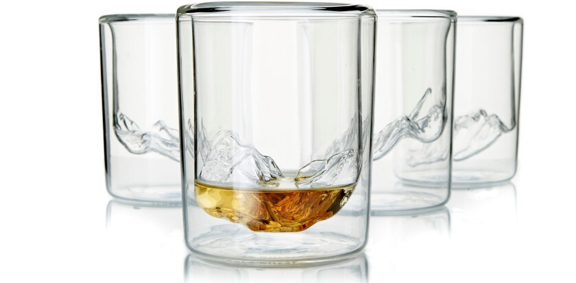 The bottom is a finely crafted 3-D replica of Mount Whitney, the Grand Tetons, Half Dome or the Grand Canyon.