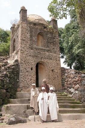 Narge Selassie monastery on Dek Island