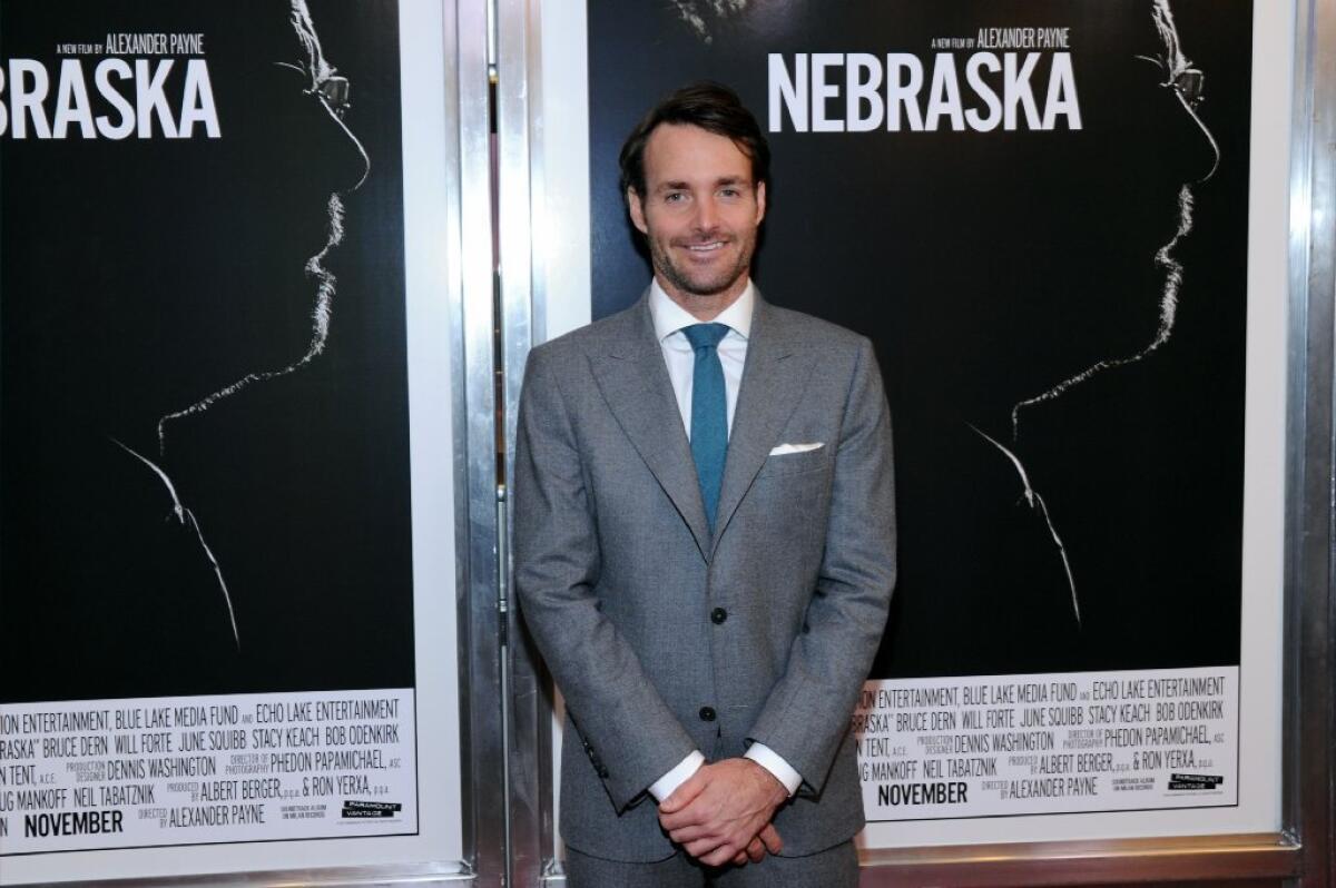 Will Forte has been nominated for an Independent Spirit Award for his role in "Nebraska".