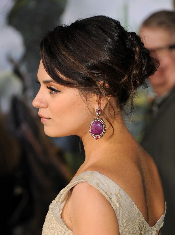 Actress Mila Kunis attends Wednesday's premiere.