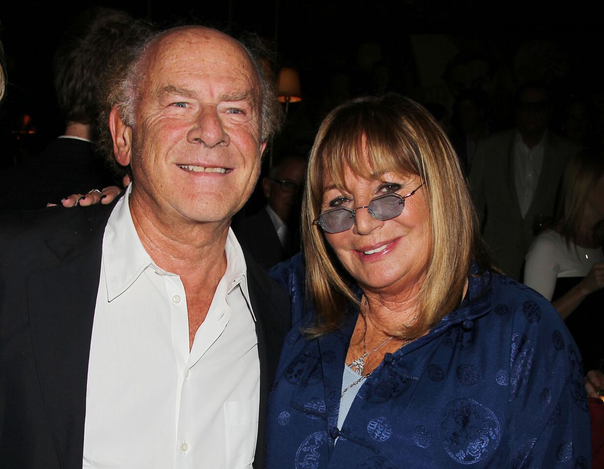 Penny Marshall threw a book party for her memoir, "My Mother Was Nuts," in 2012 at a New York venue. Singer Art Garfunkel was among those in attendance.