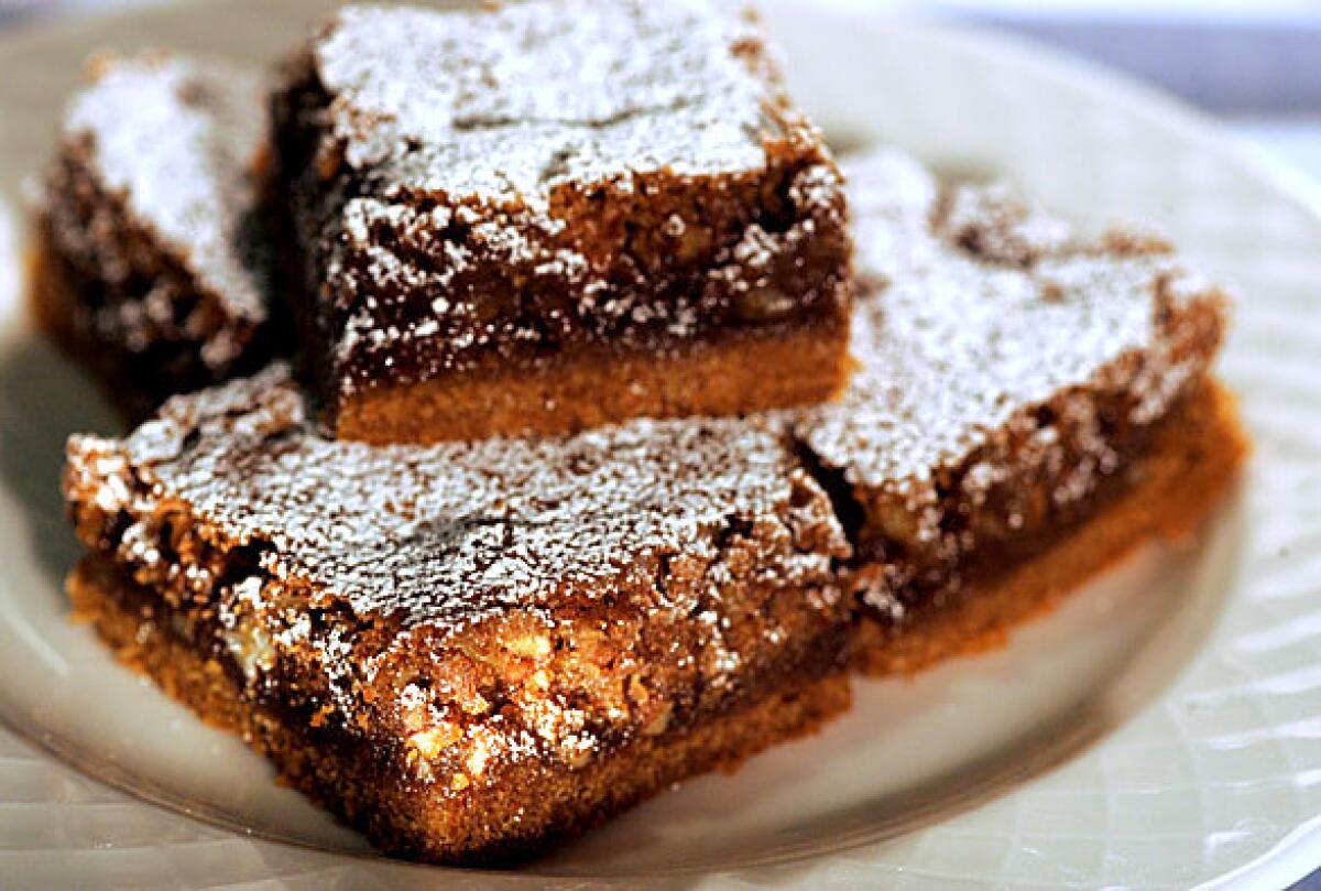 SOS REQUEST: The graham cracker chewy bars at Julienne's bakery in San Marino. Click here for the recipe. RELATED: Culinary SOS: More recipe requests answered at latimes.com/sosrequest Recipes from the L.A. Times' Test Kitchen at latimes.com/recipes Wine picks by Times restaurant critic S. Irene Virbila L.A. Times restaurant reviews
