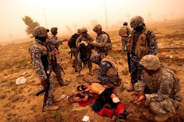 U.S. troops, shooting, Baghdad, Iraq
