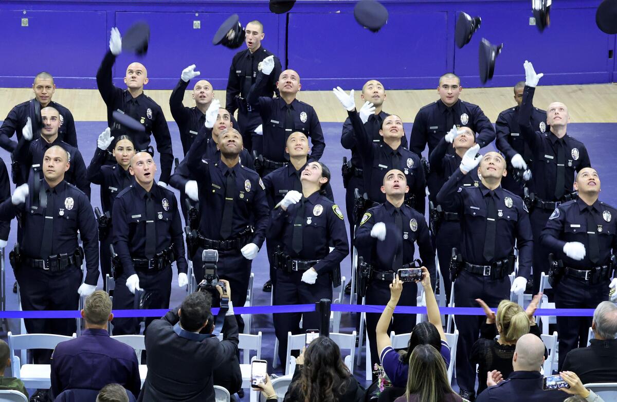 LAPD scrambles to find enough officers to police the Olympics - Los ...