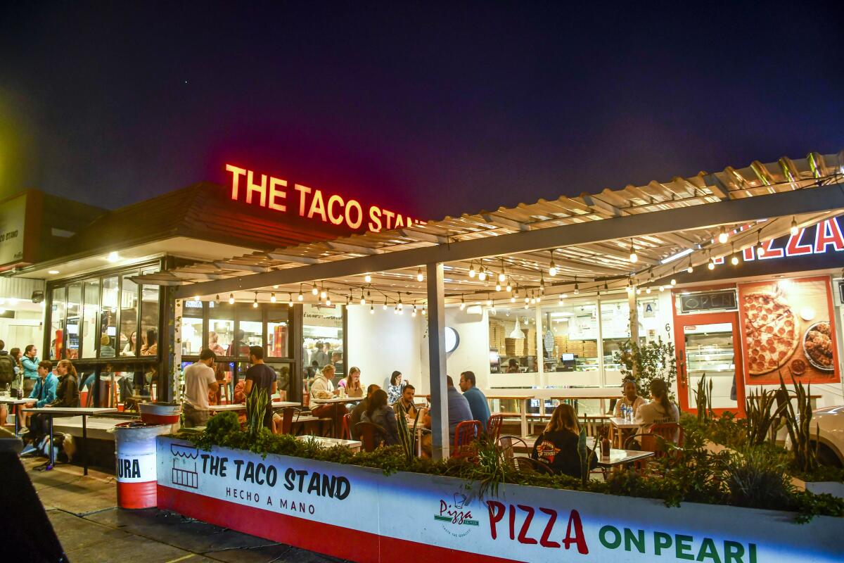 The Taco Stand, Pearl Street, La Jolla.