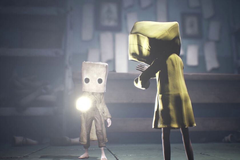 In a scary, fairy tale world, it's the connection between two timid children that is at the heart of "Little Nightmares 2."