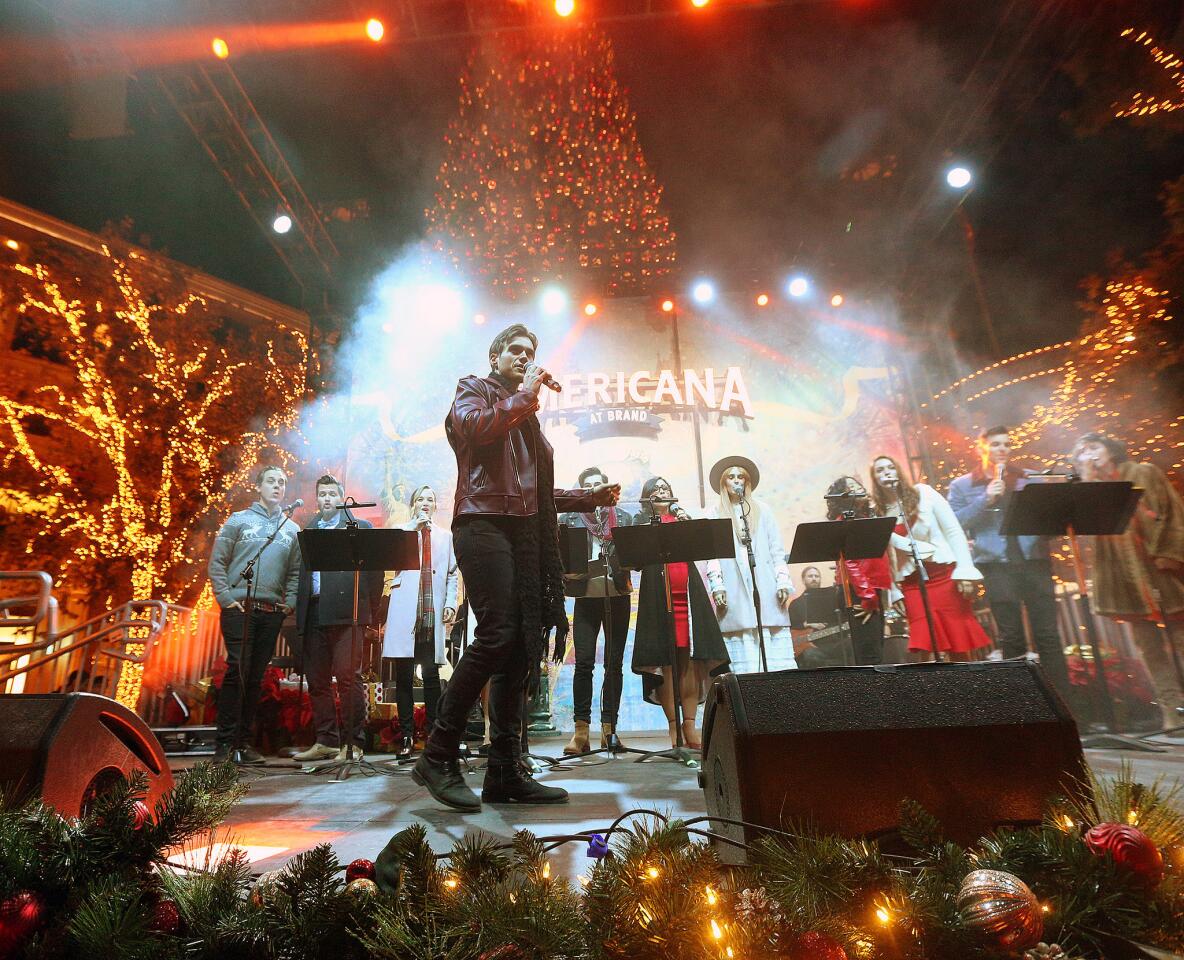 Photo Gallery: Annual Tree Lighting ceremony at Americana at Brand