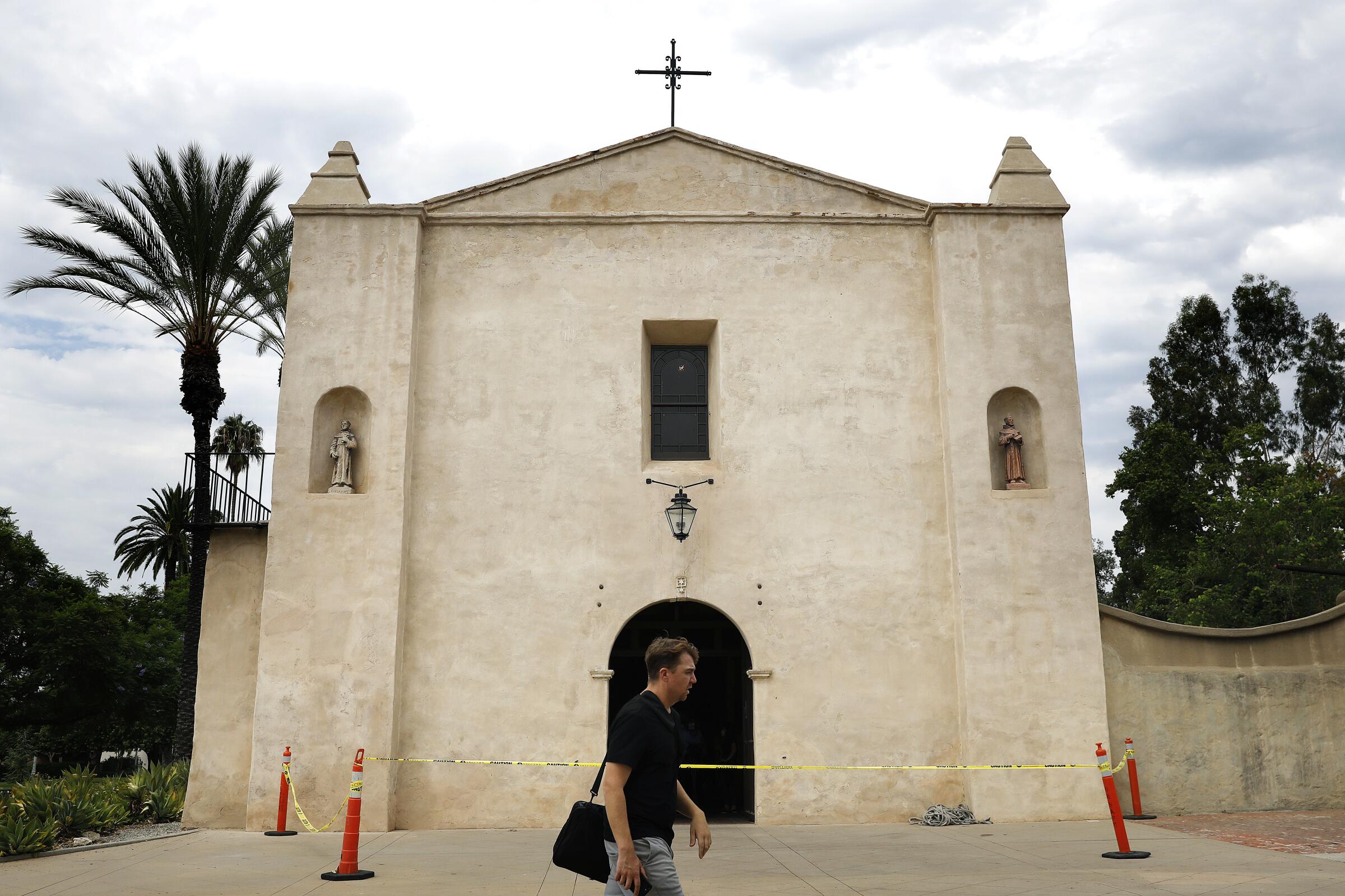 A fire razed Mission San Gabriel. Its museum is now reopening