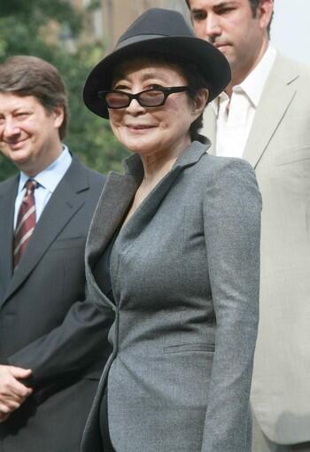 Yoko Ono's stamp of approval