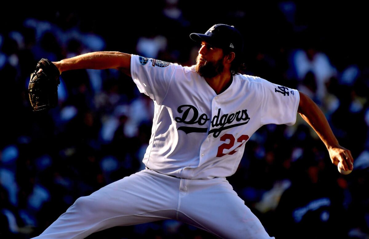 Kershaw permitted one run and three hits as he retired the last 13 batters he faced.