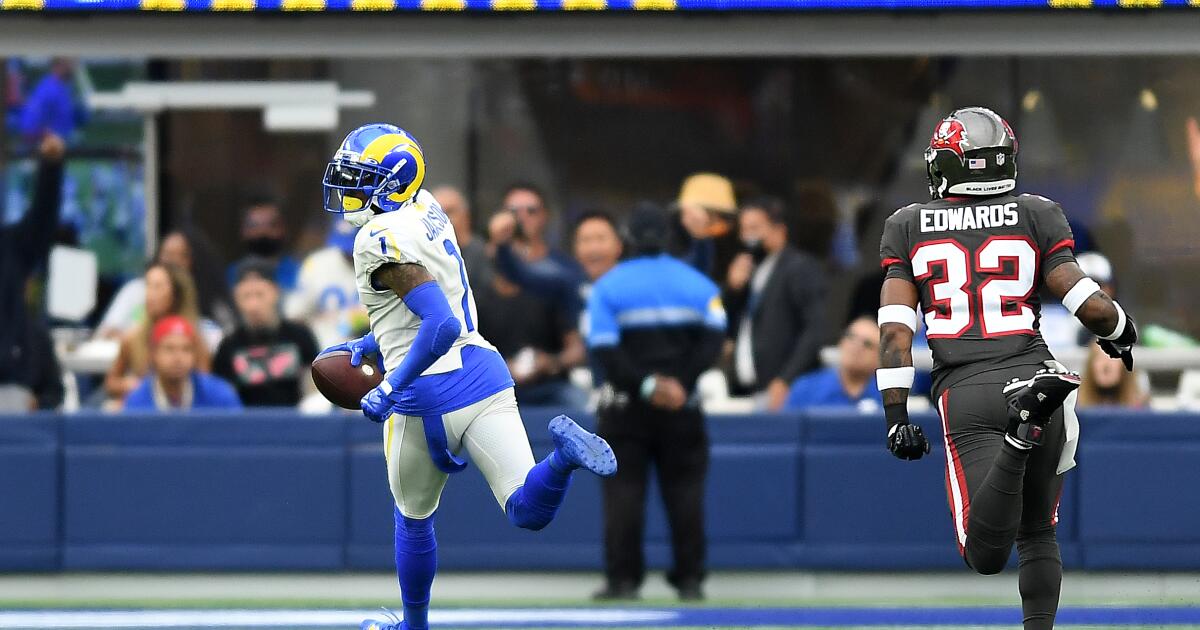 Rams' 34-24 victory over the Buccaneers by the numbers - Los Angeles Times