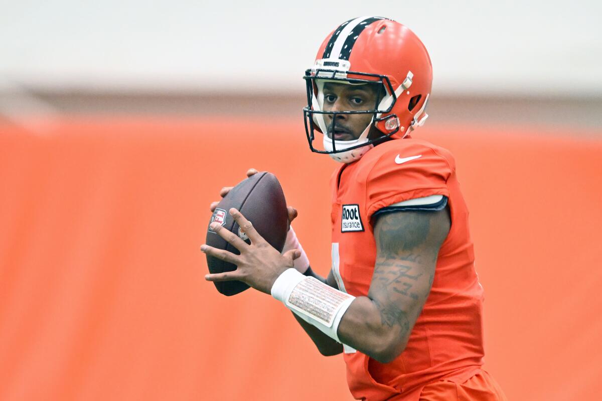 Watson set to make Browns' debut at Texans after suspension - The