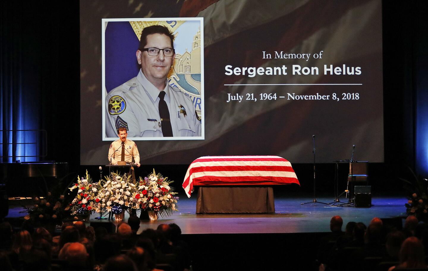 Memorial services held for Ventura County Sheriff's Sgt. Ron Helus