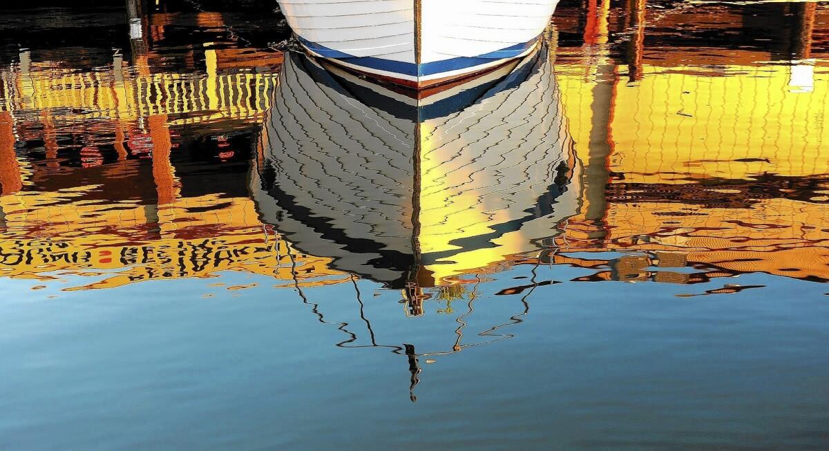 A boat is tied to the dock at the Tower Park Resort & Marina in the California delta near Stockton. An appeals panel concluded that the reclamation bureau should have consulted the U.S. Fish and Wildlife Service when it renewed the Sacramento River contracts