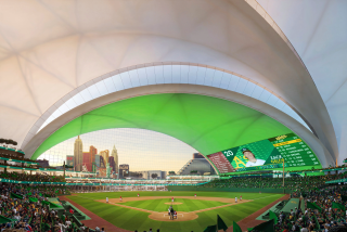 The Oakland Athletics and their design teams released renderings Tuesday, March 5, 2024.