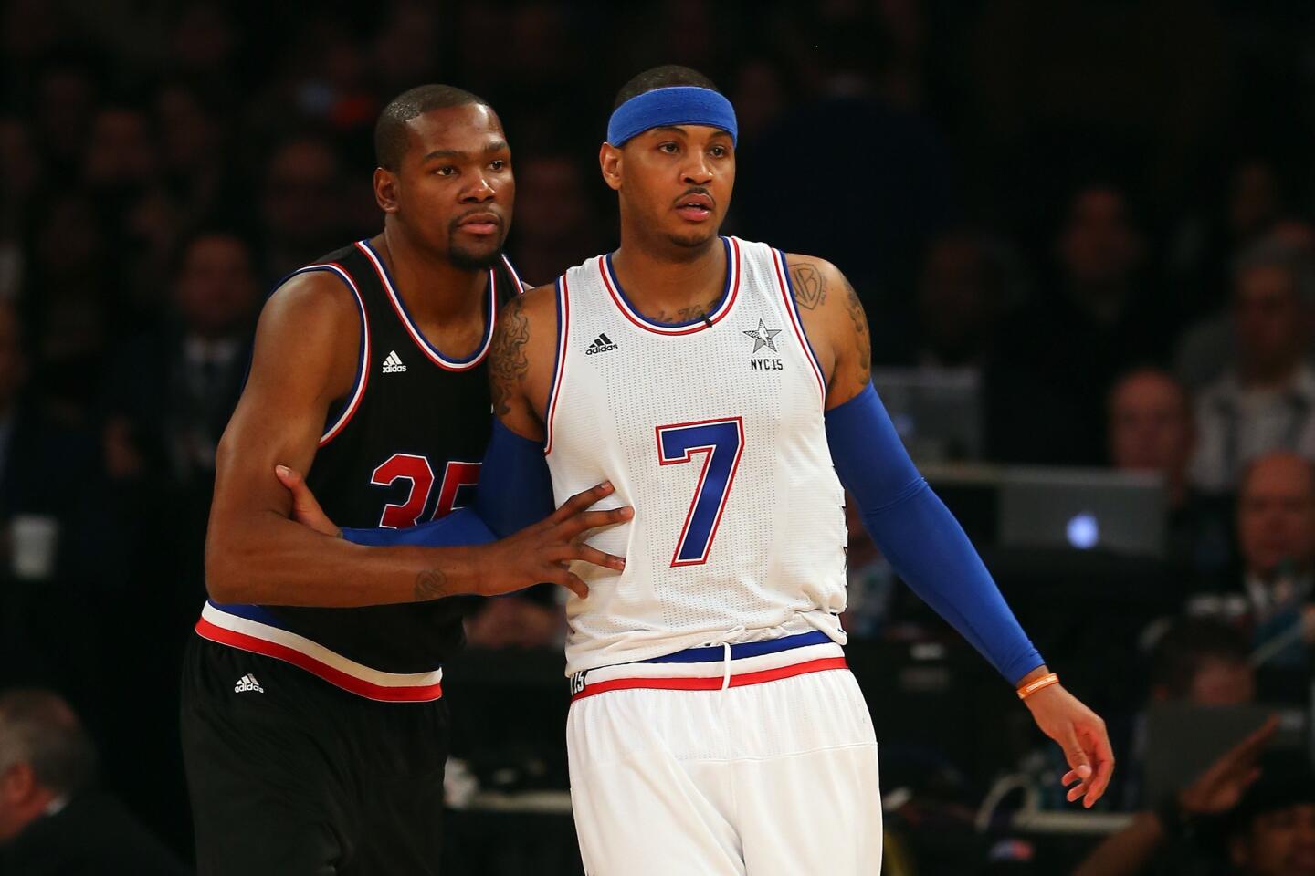 Kevin Durant, Carmelo Anthony