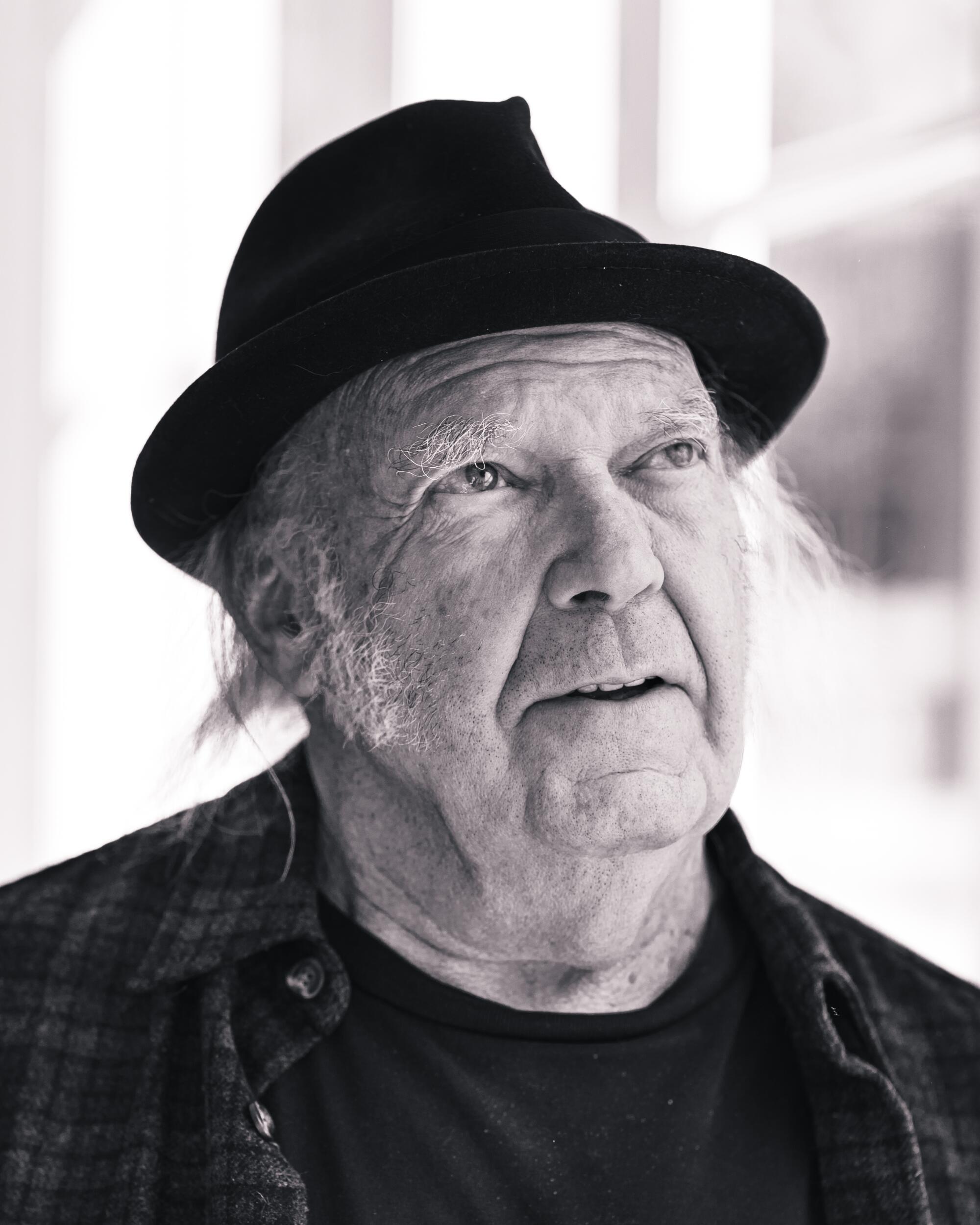 Neil Young is still a hippie at heart 'I feel a lot of hope' Los