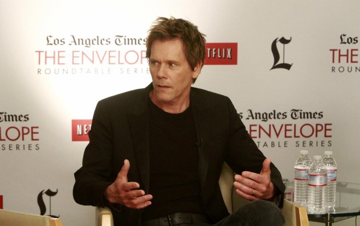 Kevin Bacon talks about television drama at the Envelope Emmy Round Table.