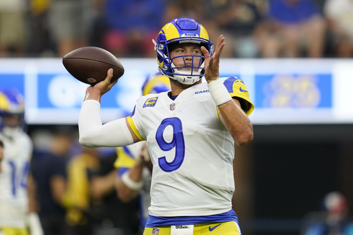 Mathapzo Rams Rams QB Matthew Stafford vows to be sharper against Falcons - Los ...