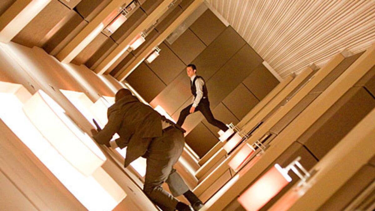 Critic's Notebook: 'Inception' dreams big, except for its architecture - Los Angeles Times