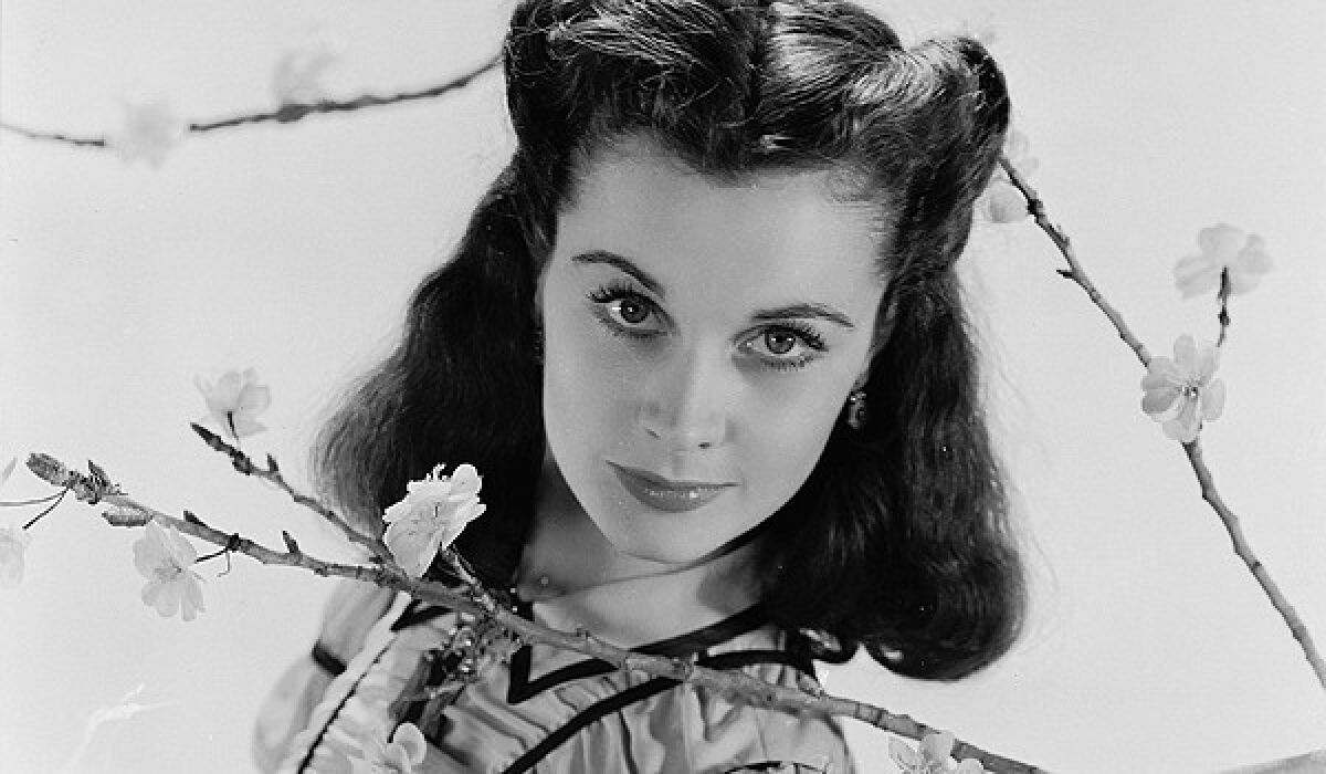 Vivien Leigh as Scarlett O'Hara of "Gone With the Wind."