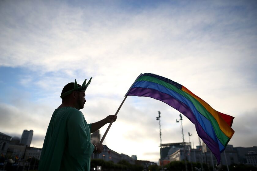 The Supreme Court strikes down key parts of the federal Defense of Marriage Act and opens the way for gay marriage in California. Celebrities weigh in on Twitter. Full coverage on Prop. 8 and DOMA