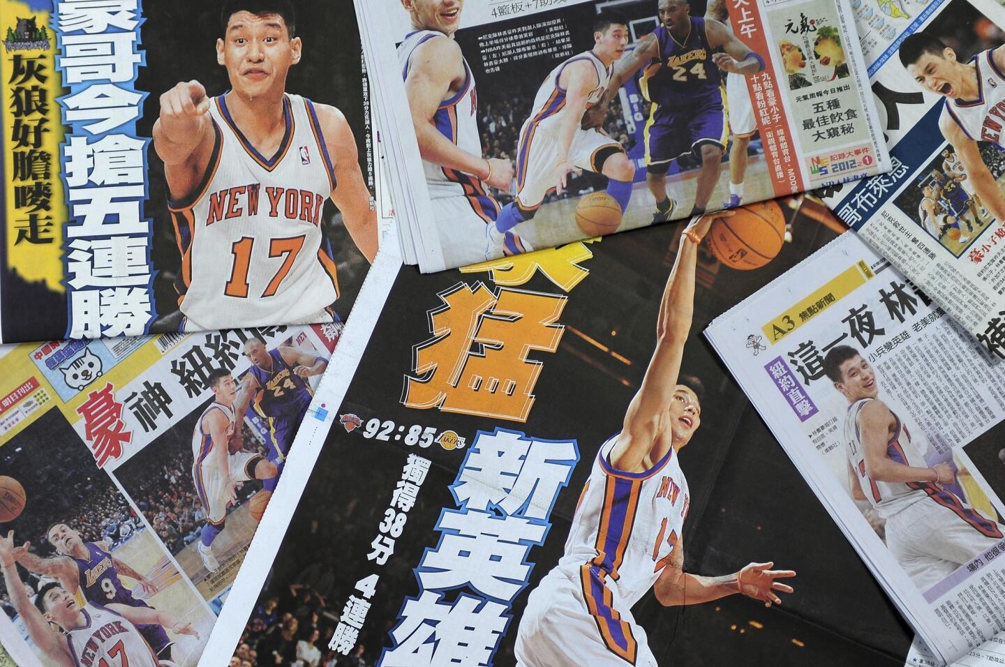 "Linsanity" goes global