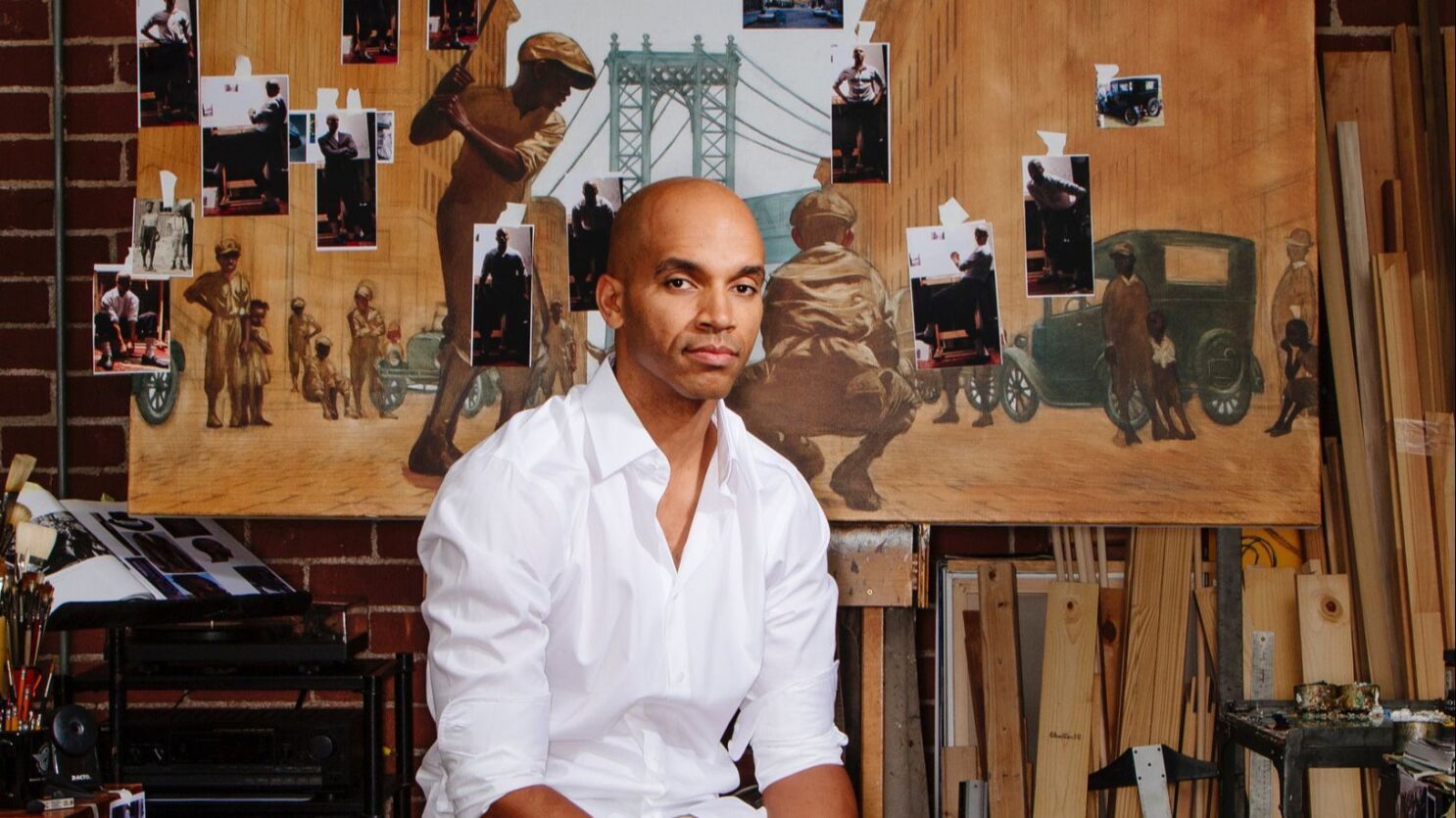 Kadir Nelson tells memorable stories on variety of canvases - The San Diego Union-Tribune