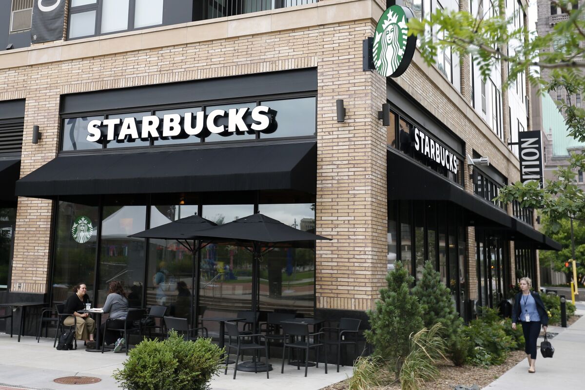 A Starbucks in Minneapolis