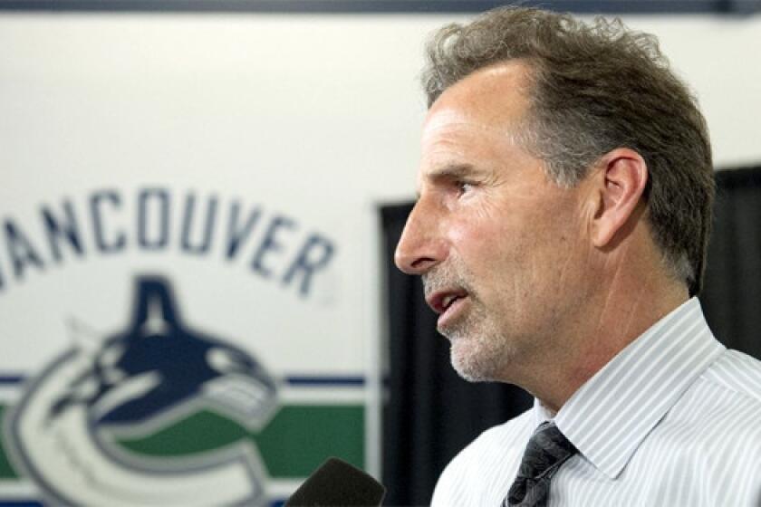 The Vancouver Canucks introduced John Tortorella as the team's new coach on Tuesday.
