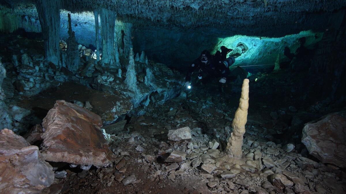 deepest underwater cave in the world