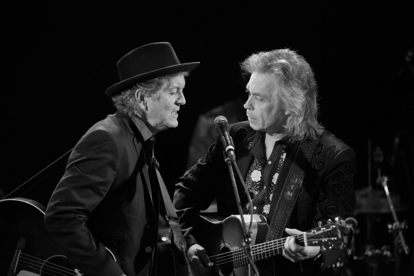 Rodney Crowell, left, and Jim Lauderdale