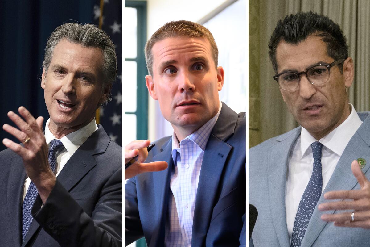 Newsom and Democratic lawmakers detail first California budget cuts totaling $17 billion