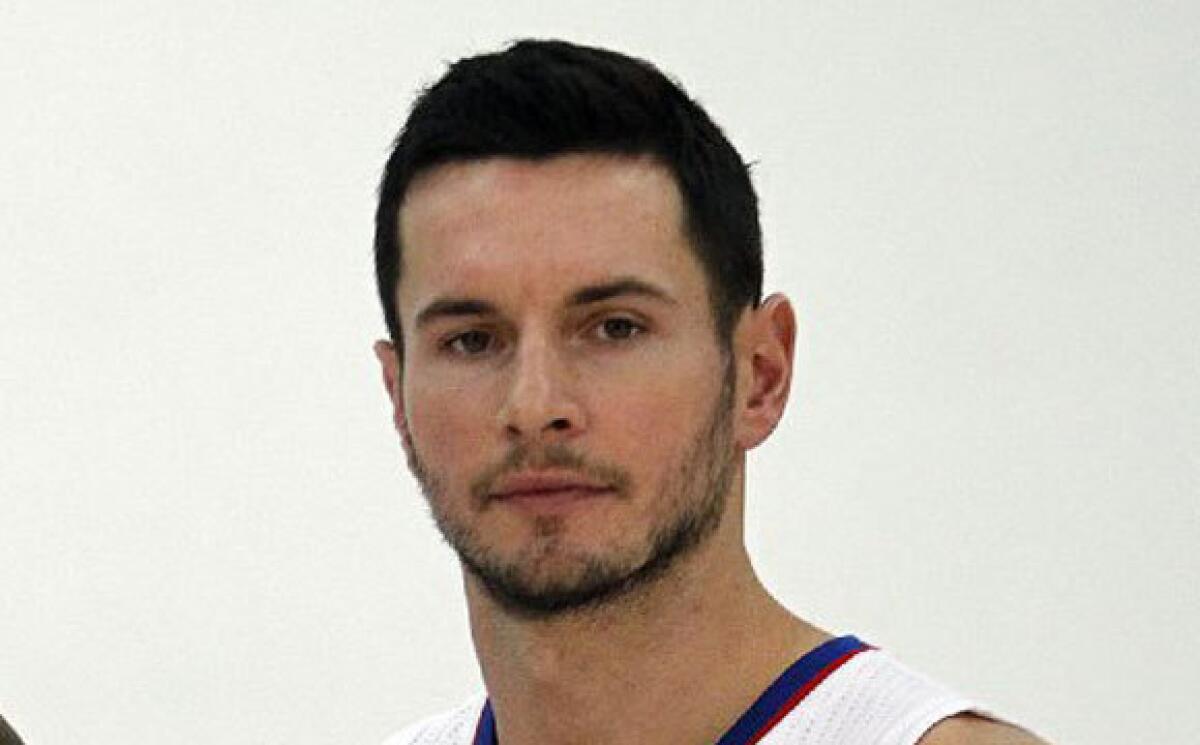 J.J. Redick has a partial tear of his left quad muscle.