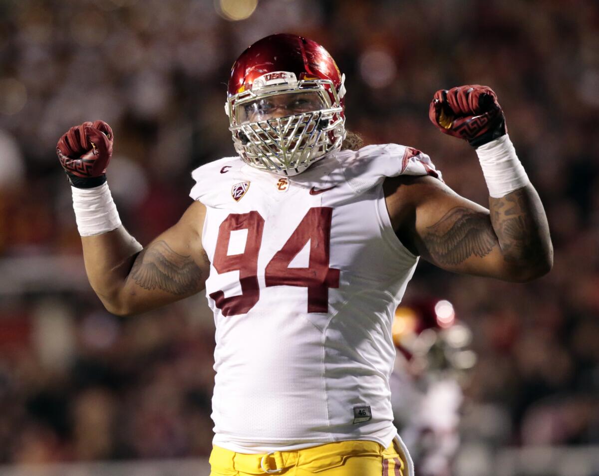 USC defensive lineman Leonard Williams was one of three East Coast recruits for the Trojans in 2012.