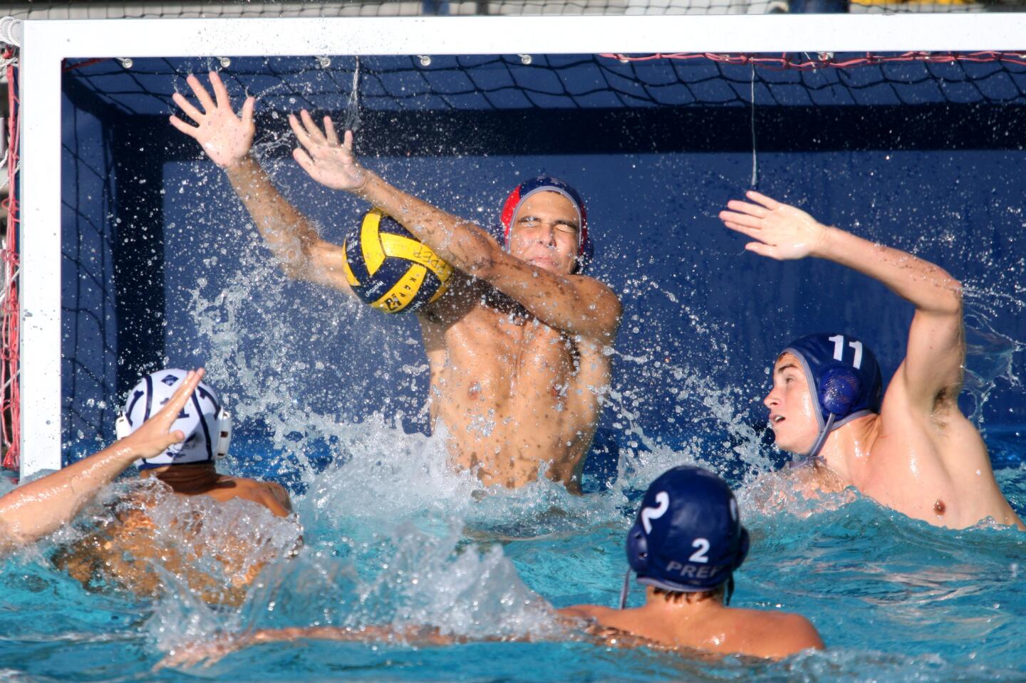 Photo Gallery: Flintridge Prep boys water polo downs Brentwood in home game