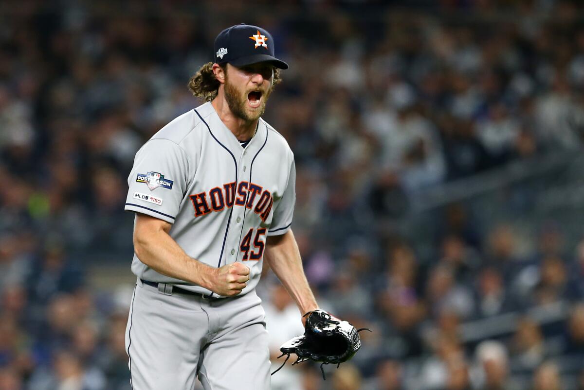 Free agent Gerrit Cole thanks Astros, fans for support - ESPN