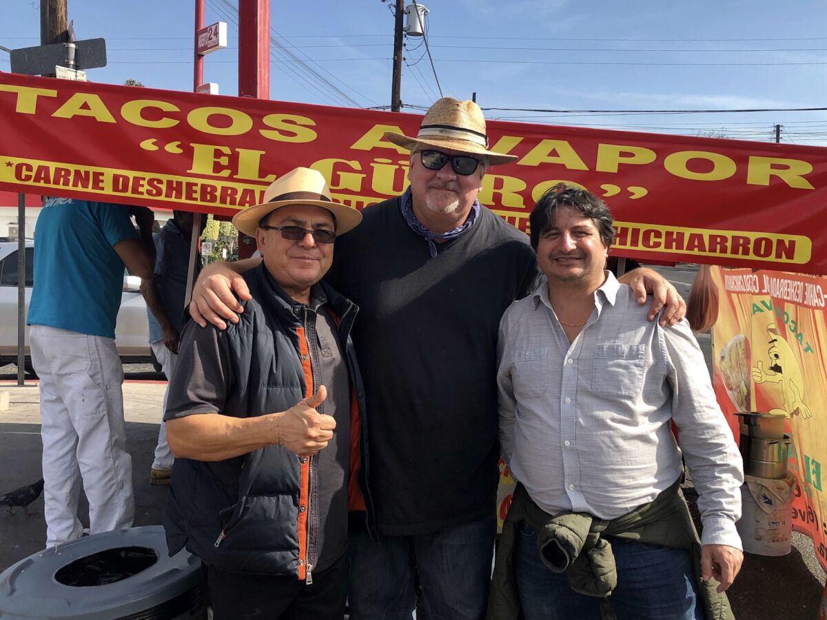 The Three Amigos (from left), are: Fernando Cuevas, W. Scott Koenig and Francisco "Paco" Perez. 